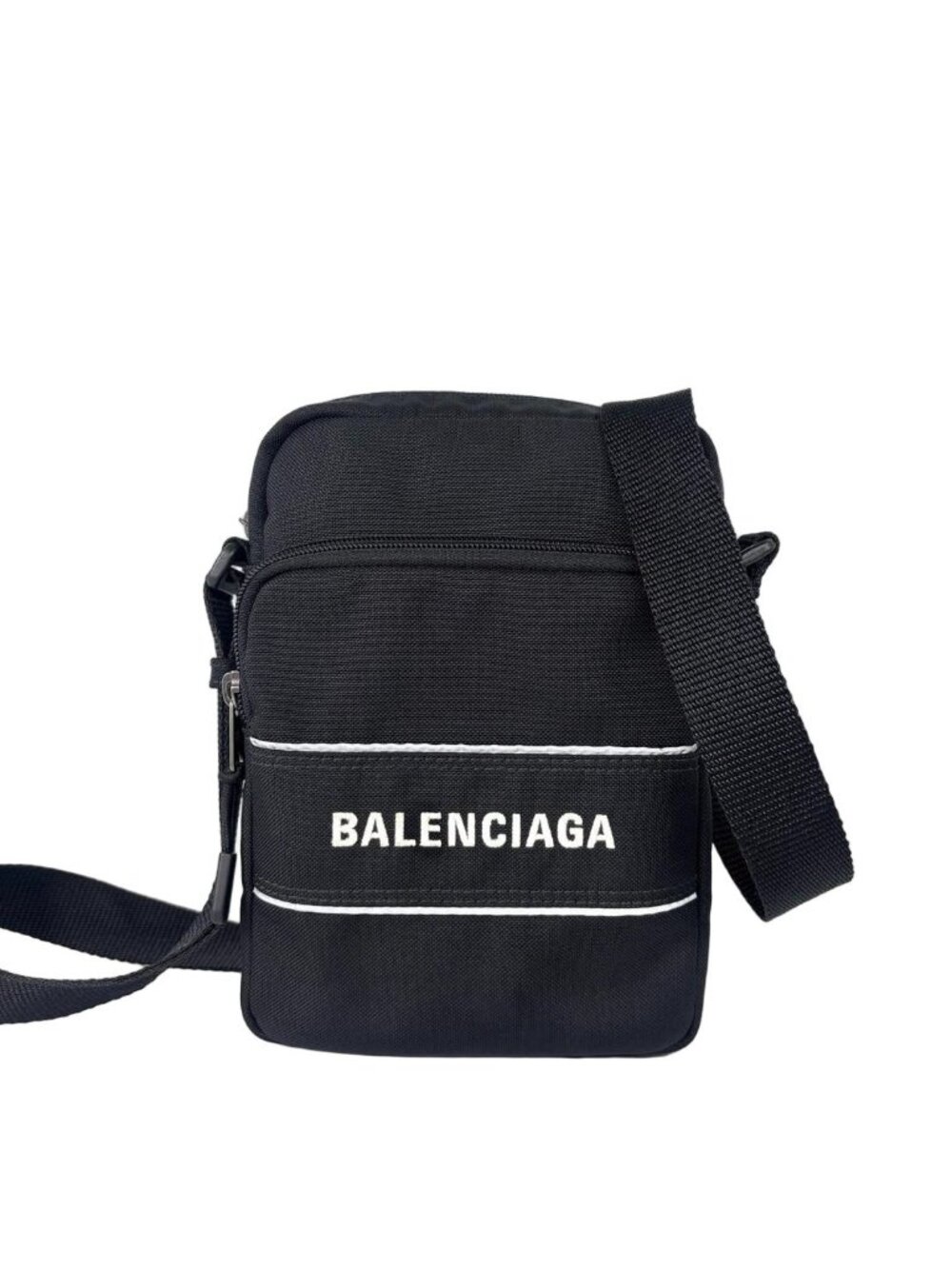 Balenciaga Sports Shoulder Bag Black